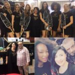 Sanatçılar uygulama yaparken Phibrows grup çalışması Branko Babic ile