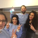 Phibrows sanatçıları buluşması Branko Babic ve Nuray Yaprak birlikte