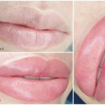 Dudak sınırlarını belirginleştiren doğal tonlar Karşıyaka dudak kontürü öncesi sonrası uygulaması