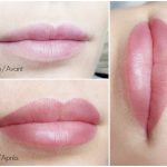 Dudaklara simetri ve renk kazandırma işlemi İzmir kalıcı dudak makyajı öncesi sonrası Nuray Yaprak